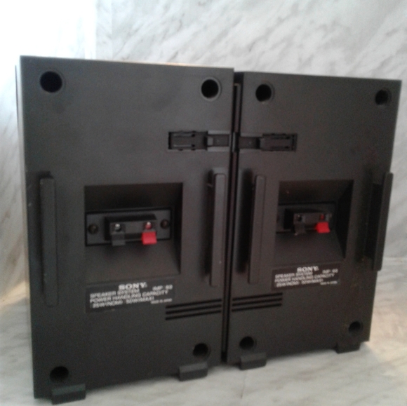 SONY APM Speakers for CFS-9000 Compact boombox stereo system good condition - Picture 6 of 6